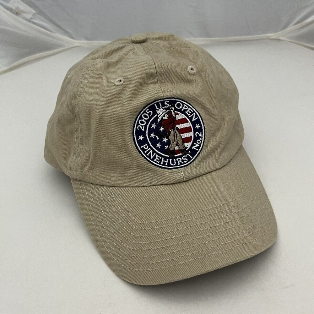 US Open 2005 Pinehurst No 2 Golf Hat USGA Member Adjustable Baseball Cap Hat